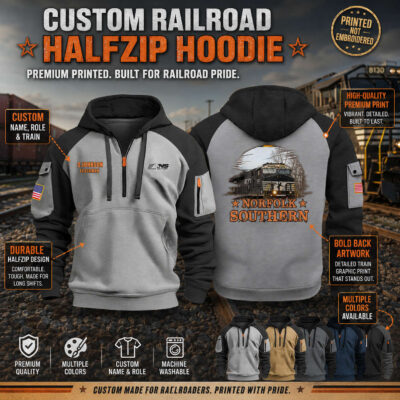 Railroad Halfzip 08