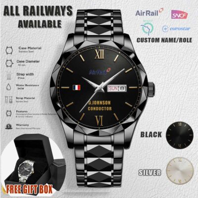 AirRail_Stainless Steel Watch