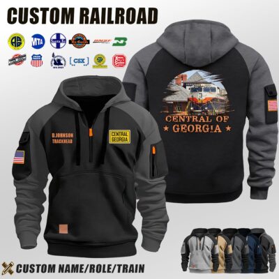 Central of Georgia_Halfzip Hoodie