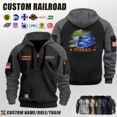 Consolidated Rail Corporation_Halfzip Hoodie