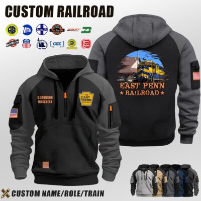 East Penn Railroad_Halfzip Hoodie