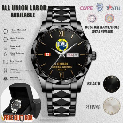 ILWU_Stainless Steel Watch