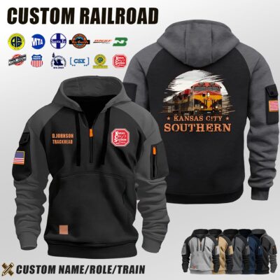 Kansas City Southern_Halfzip Hoodie