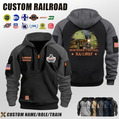 Northern Central Railway_Halfzip Hoodie