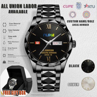 NUPGE_Stainless Steel Watch