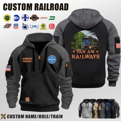 Pan Am Railways_Halfzip Hoodie