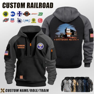 Southern Pacific (merged into UP)_Halfzip Hoodie