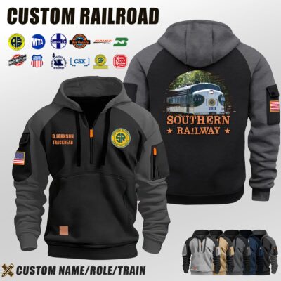 Southern Railway_Halfzip Hoodie