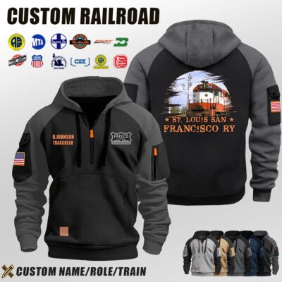 St. Louis–San Francisco Railway_Halfzip Hoodie
