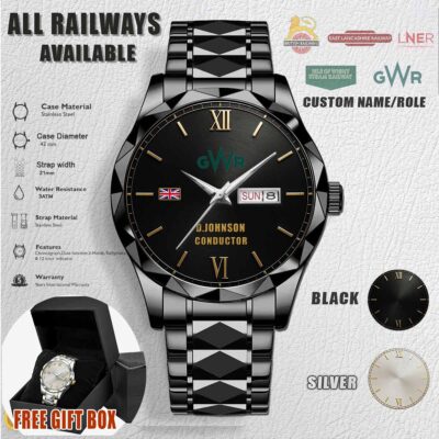 The Great Western Railway_Stainless Steel Watch