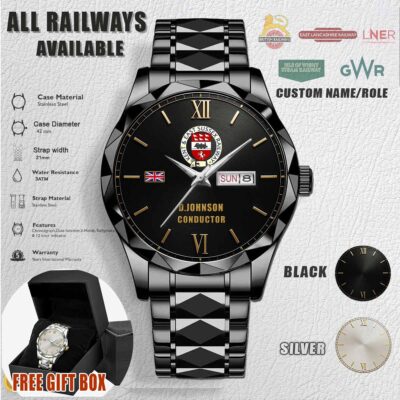 The Kent and East Sussex Railway_Stainless Steel Watch