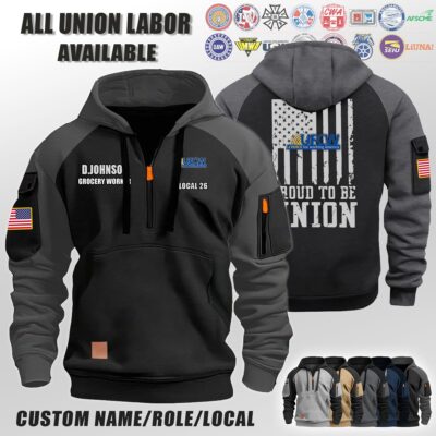 UFCW_Halfzip Hoodie