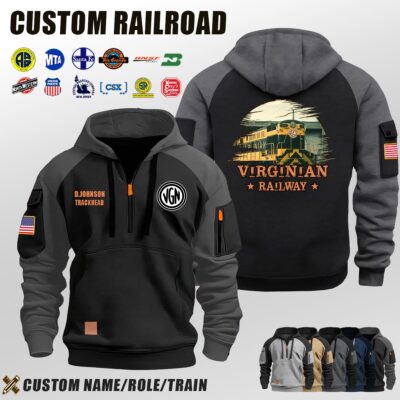 Virginian Railway_Halfzip Hoodie