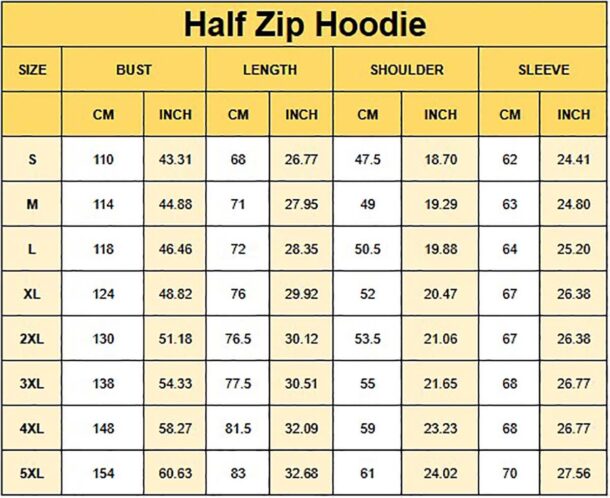Z Web Size Halfzip Hoodie
