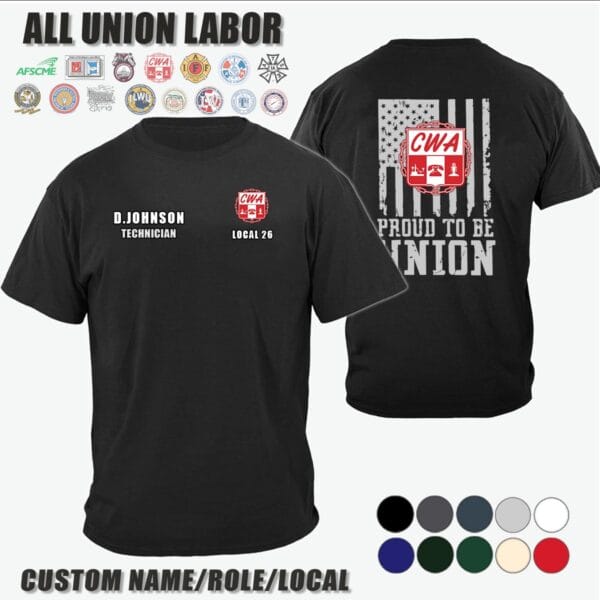 CWA Custom Union Labor Cotton Shirts