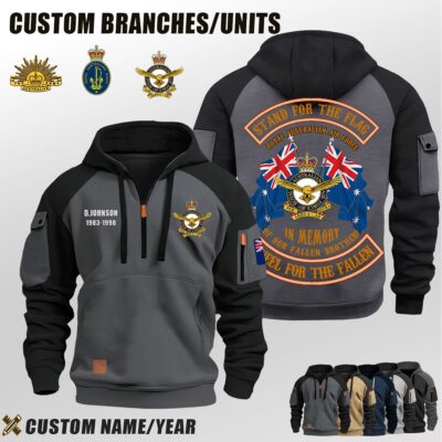 Cusotm AU Branches Halfzip Hoodie.2 Jpg