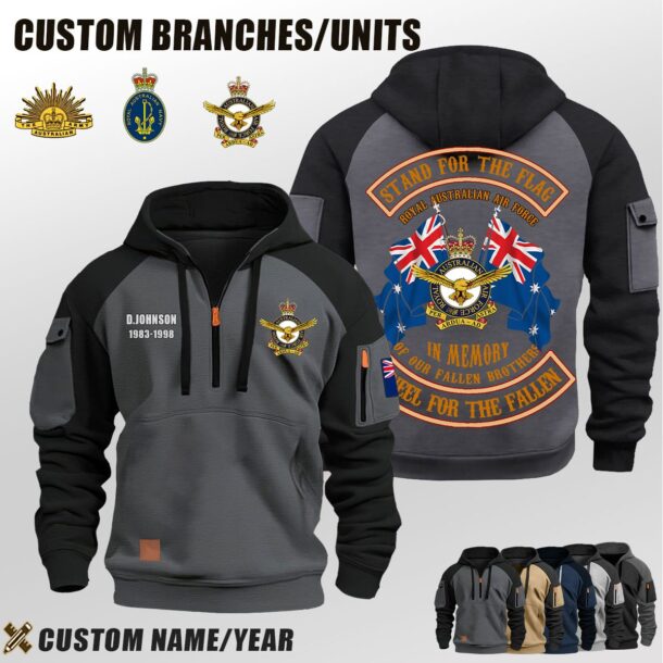 Cusotm AU Branches Halfzip Hoodie.2 Jpg