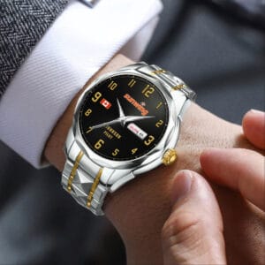 Cusotm CA Airlines Stainless Steel Watch 3