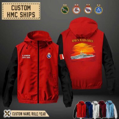 Custom HMC Ships Windbreacker Jacket.2
