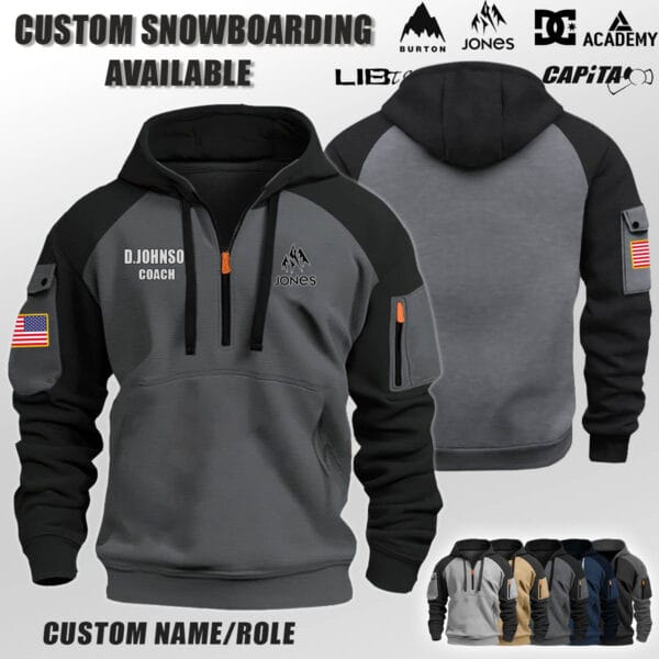 Custom Snowboarding Hoodie 2