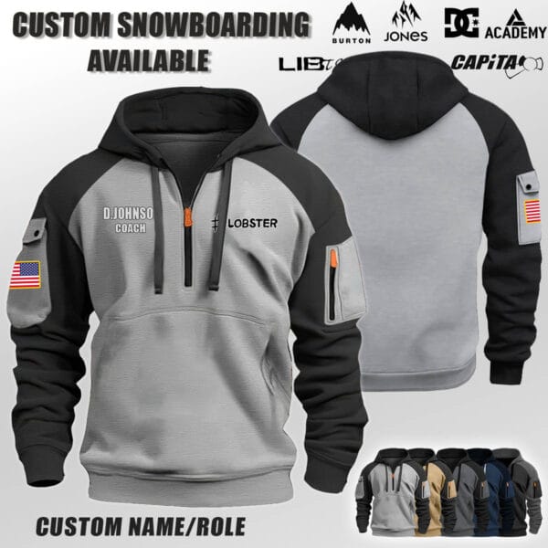 Custom Snowboarding Hoodie 4