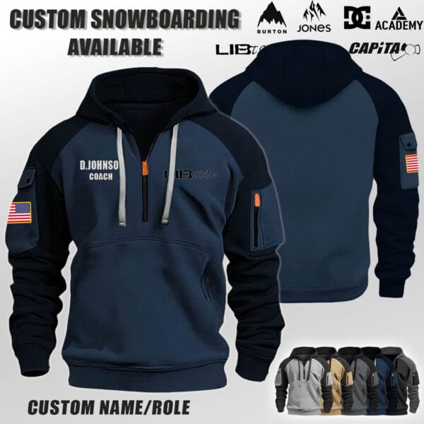 Custom Snowboarding Hoodie 5