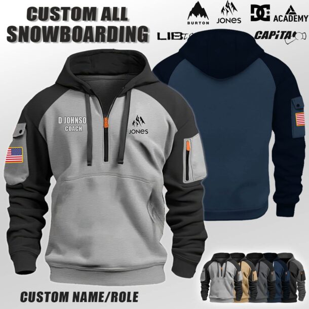 Custom Snowboarding Hoodie 7