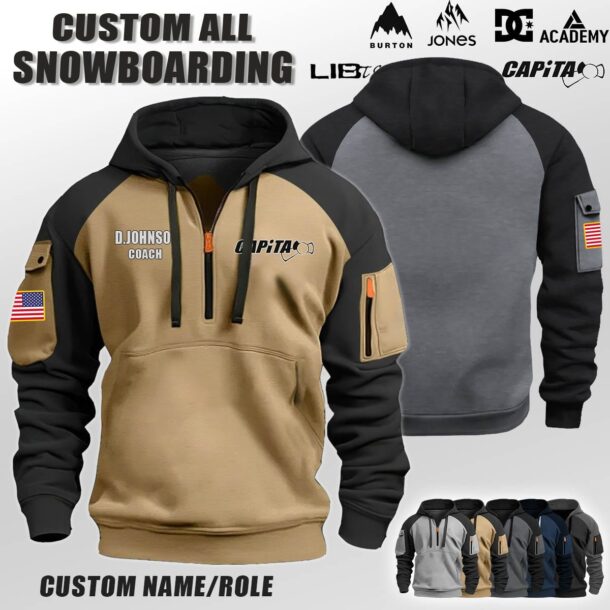 Custom Snowboarding Hoodie 8