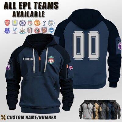 Custom UK Sports EPL Halfzip Hoodie 5