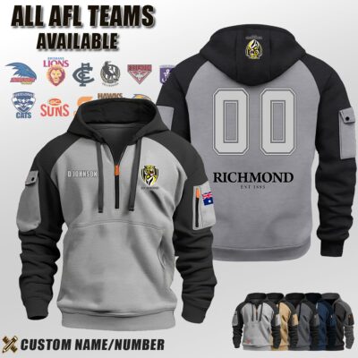 Custom US Sport AFL Halfzip Hoodie 4 1