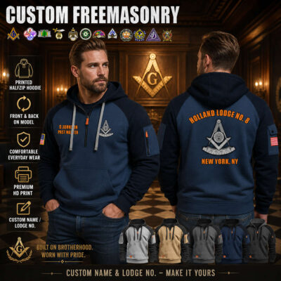 Freemason Halfzip Hoodie 07