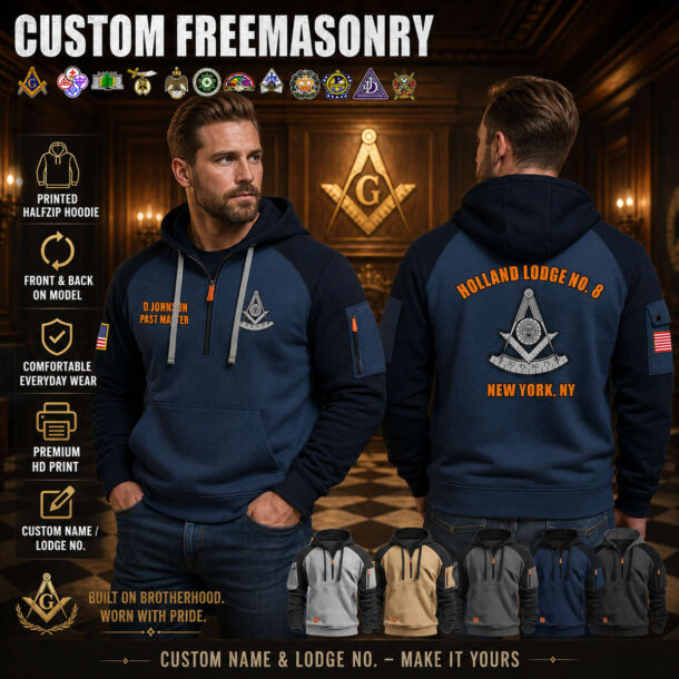 Freemason Halfzip Hoodie 07