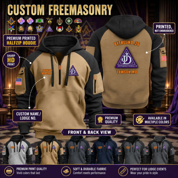 Freemason Halfzip Hoodie 09