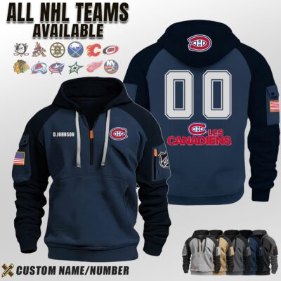 NHL Halfzip Hoodie 8