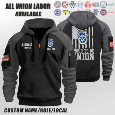 Teamster Halfzip Hoodie 1