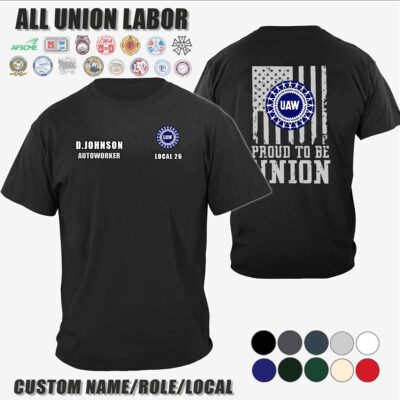 UAW Custom Union Labor Cotton Shirts