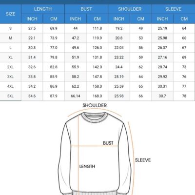 ZWeb Size AOP Ugly Sweater PRINTBASE