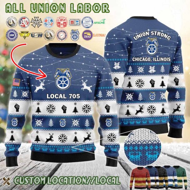 Custom Union Labor Sweater 3 1