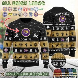 Custom Union Labor Sweater 4