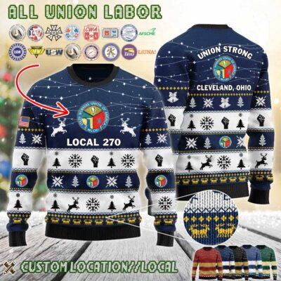 Custom Union Labor Sweater 7 1