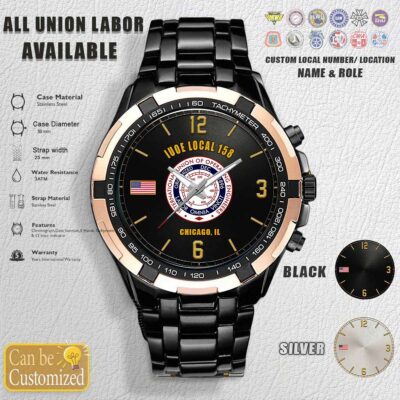 Custom Union Labor Tachymeter Watch 2 1