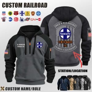 Dual Flag Halfzip Hoodie 3