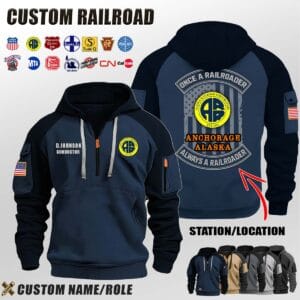 Dual Flag Halfzip Hoodie 6 1