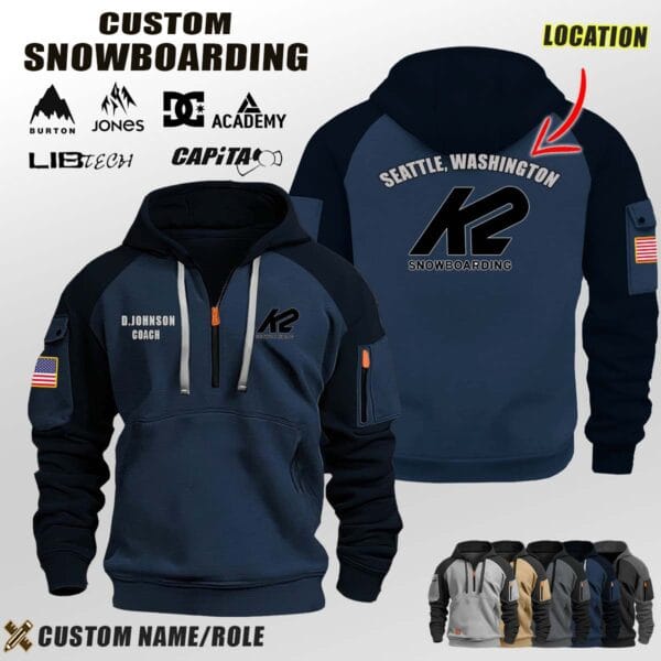 Halfzip Hoodie 2 1