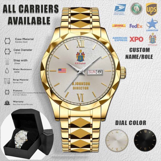 Stainless Steel Watch 3 1