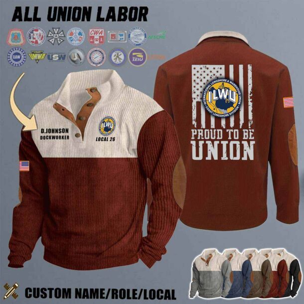 Stand Collar Sweatshirt 4 2