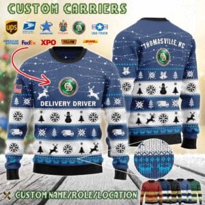 US Carriers Location Ugly Sweater 4