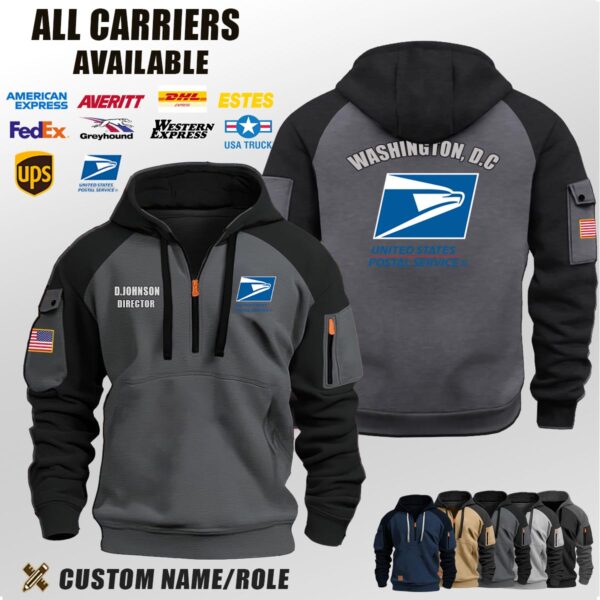 US Carriers V2 Halfzip Hoodie 1