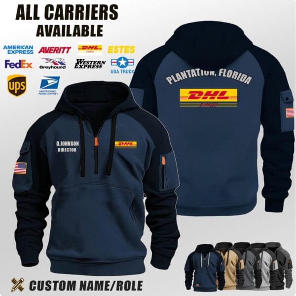US Carriers V2 Halfzip Hoodie 2