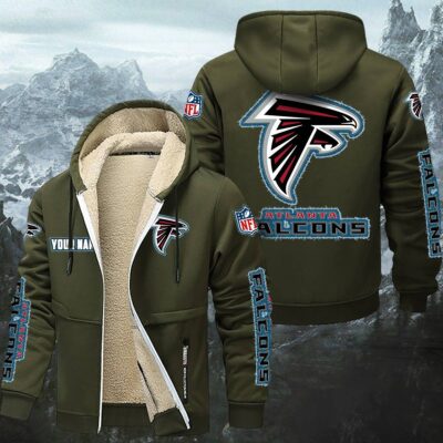 Atlanta Falcons Fleece Zip Hoodie